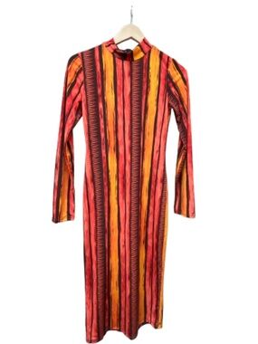 ✨NWT✨ Votique Abstract Striped Maxi Dress